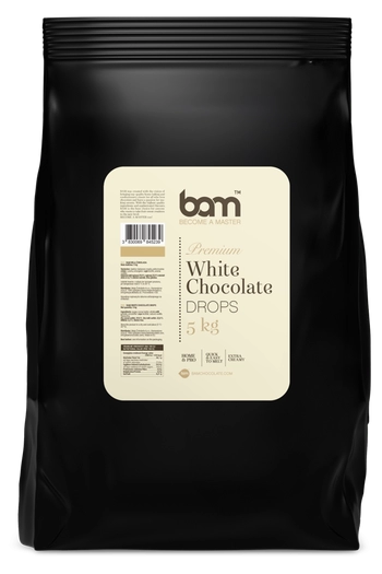 gotas de chocolate blanco 5 kg