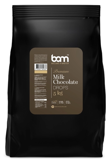 gotas de chocolate con leche 5 kg