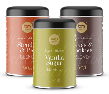 juego de especias dulces