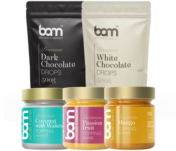 set de confitería rellenos exóticos