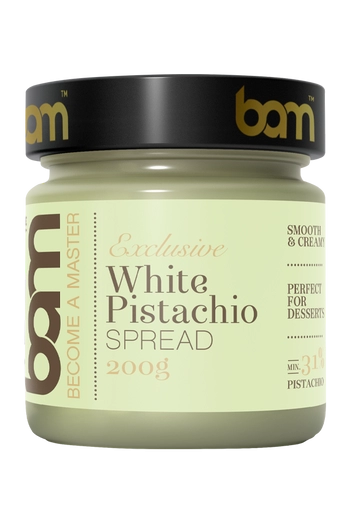 pistacho para untar con chocolate blanco 200 g