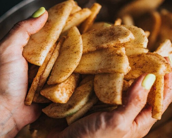 tarta rápida de manzana